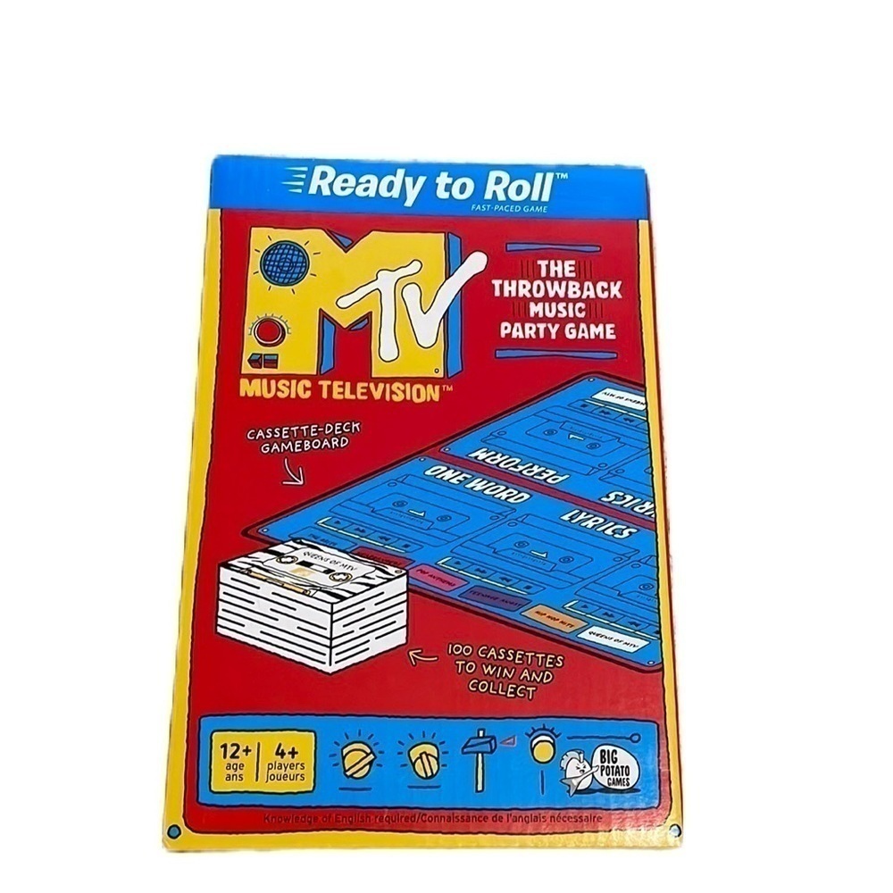 MTV throwback music party game new in box